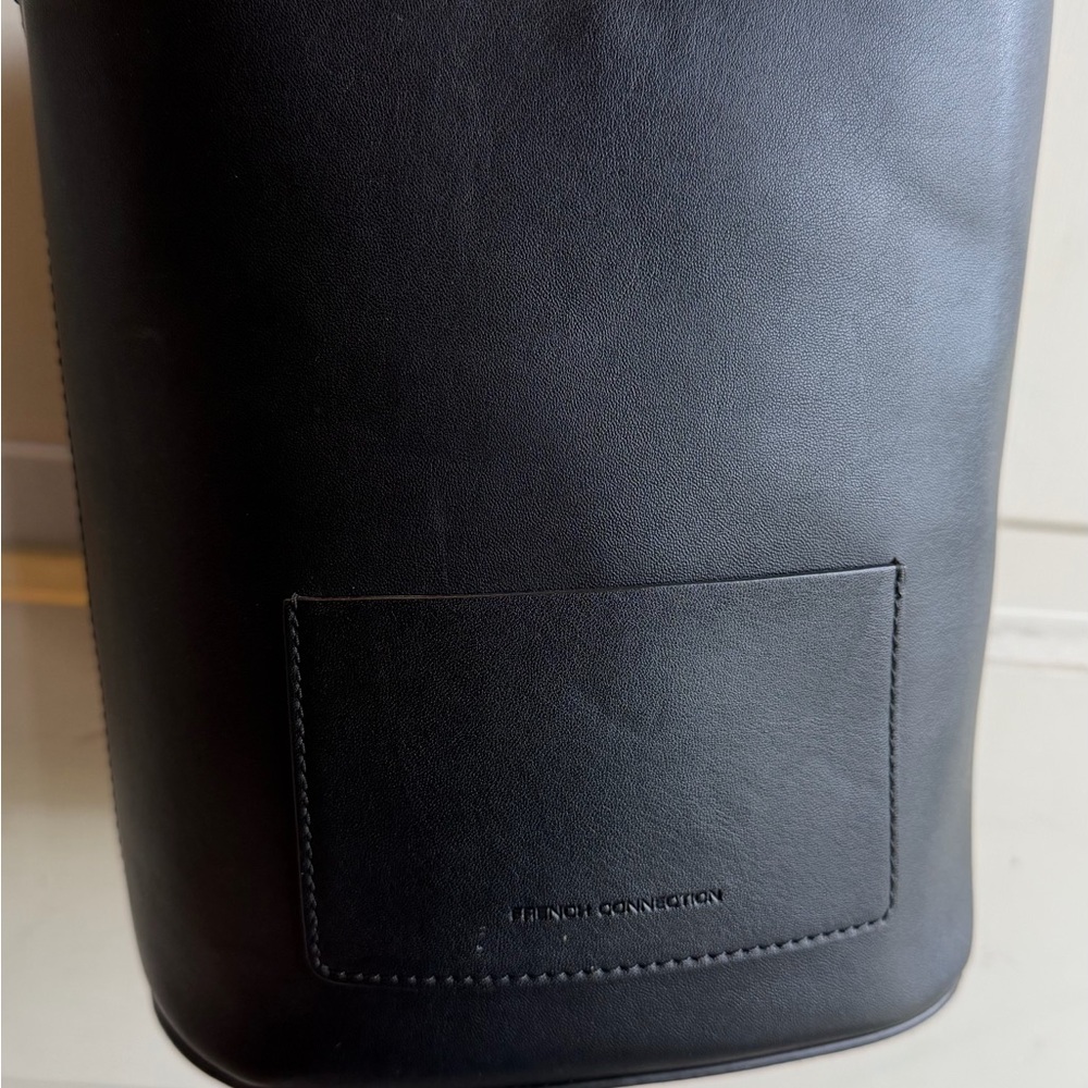 French Connection Black Bucket bag